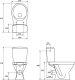 Zestaw kompaktowy WC Cersanit K11-2338 ZESTAW 696 KOMPAKT UNIWERSALNY CERSANIA SIMPLE ON + DS.SLIM/DUR/WO-ŁW DELFI/MODUO // CE.KRCE.KUL.+DS-SLIM-TW-WO-ŁW 6