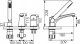 Bateria wannowa Ferro BAT. ONE WANNOWA 3-OTWOROWA CHROM FERRO // BG.BFO11AA 2