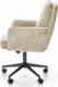 Krzesło biurowe Halmar Flores Beżowe 4