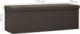 vidaXL vidaXL Składana ławka ze schowkiem, ciemnobrązowa, sztuczny len 8