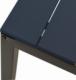 vidaXL vidaXL Ławka ogrodowa, 110 cm, stal i WPC, czarna 4