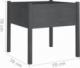 vidaXL vidaXL Donice ogrodowe, 2 szt., szare, 70x70x70 cm, drewno sosnowe 8