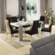 Selsey SELSEY Włoski stół rozkładany Roma 90x45-186 cm Beton 1
