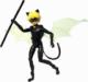 Playmates Toys Miraculous Biedronka Figurki Czarny Kot + Ruda Kitka i akcesoria 4