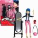 Playmates Toys Miraculous Biedronka Figurki Marinette + Czarny Kot i akcesoria 5