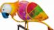 Figurka Small Foot Ruchoma ozdoba do pokoju metalowa Papuga Rod Parrot 4