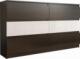 Mobene KOMODA 120 SZAFKA WENGE WYSOKI POŁYSK LAKIER FRONT R120 MOBENE 1