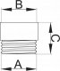 Hydroland Redukcja do baterii 3/4X1/2 (CH.RB.20-15) 1