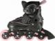 Rolki Nils Extreme NA11008 rekreacyjne regulowane czarne r. 35-38 3