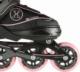 Rolki Nils Extreme NA11008 rekreacyjne regulowane czarne r. 35-38 5