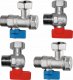 Top-Therm Uniwersalny zestaw zaworów kątowych do kotłów gazowych z filtrami ( 2 szt. 1/2"+ 2szt. 3/4" ) 1