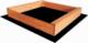 SunWood Piaskownica Drewniana Impregnowana SLIM 120 GRATIS 7