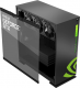 Obudowa In Win 303 NVIDIA Midi-Tower, Czarno-zielony (303 NVIDIA) 4