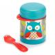 Skip Hop Termos dla dzieci Zoo Sowa 0.325 l Srebrno-niebieski 1