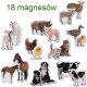 Maksik Magnesy Farma - Mama i dzieci MV 6032-08 2