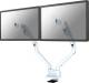 Neomounts Uchwyt biurkowy na 2 monitory 10" - 32" (FPMA-D750DWHITE2) 4