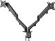 Neomounts Uchwyt biurkowy na 2 monitory 17" - 27" (DS70-700BL2) 5
