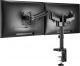 Neomounts Uchwyt biurkowy na 2 monitory 17" - 27" (DS70-750BL2) 13