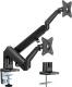 Neomounts Uchwyt biurkowy na 2 monitory 17" - 32" (DS70-810BL2) 4
