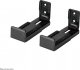 Neomounts Uchwyty ścienne do głośników 2 szt Black (AWL29-550BL1) 1