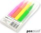 Polsirhurt Zakreślacz pędzelkowy 605-4 Fluo 4 kolory 4