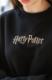 Babaco Bluza damska z haftem Harry Potter 001 Premium Harry Potter Czarny Rozmiar: M 1