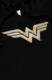 Babaco Bluza damska z haftem Wonder Woman 032 DC Czarny Rozmiar: S 1