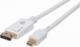 Kabel Techly DisplayPort Mini - DisplayPort 2m biały (ICOC MDP-020T4K) 1