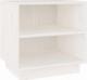 vidaXL vidaXL Szafki nocne, 2 szt., białe, 40x34x40 cm, lite drewno sosnowe 2