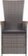 vidaXL 9-częściowy zestaw mebli ogrodowych z poduszkami, szary 3