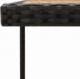 vidaXL vidaXL Stół ogrodowy, czarny, 109x107x74 cm, rattan PE i akacja 4