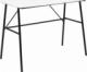 Biurko Actona Panana Biało-Czarne 100 cm x 55 cm 1