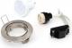 Omega LED Spotlight Holder Round Nickel 1