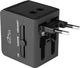 Media-Tech Adapter podróżny z wbudowaną ładowarką USB+5V (MT6208A) 1