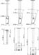 B-Tech Uchwyt sufitowy 15'' - 50'' 7