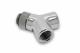 EK Water Blocks EK-AF Y-Splitter 1/4", Nickel (3831109846971) 1