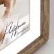 Ramka ZEP ZEP Gressan 13x18 / 18x24 Wood Frame w. Passepartout BC18P 1