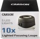 Carson Carson LH-50 VersalLoupe LED 10x Focusable Magnifier 7