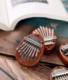 Zenwire Mini Kalimba Drewniana Mahoń Kalimbka Zenwire K04 1