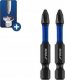 Dedra Końcówki wkrętakowe udarowe Phillips PH2x50mm, 2szt. blister 1