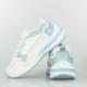 Estetino Sneakersy na koturnie kolorowe białe-37 4