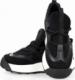 Estetino Sneakersy na platformie z zamszowymi wstawkami czarne-36 4