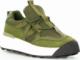 Estetino Sneakersy na platformie z zamszowymi wstawkami zielone khaki-39 1