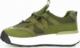 Estetino Sneakersy na platformie z zamszowymi wstawkami zielone khaki-39 2