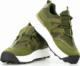 Estetino Sneakersy na platformie z zamszowymi wstawkami zielone khaki-39 4