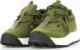 Estetino Sneakersy na platformie z zamszowymi wstawkami zielone khaki-39 5