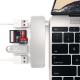 HUB USB Satechi 1x SD 1x microSD  + 3x USB-A 3.0 (ST-TCUHS) 3