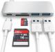 HUB USB Satechi 1x SD 1x USB-C 1x microSD  + 2x USB-A 3.0 (ST-TCUPS) 2