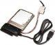 PremiumCord PremiumCord USB 2.0 - IDE + SATA adapter s kabelem a pridavnym zdrojem - 296010320999 9