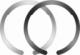 ESR Blaszki Magnetyczne ESR Halolock Magsafe Black & Silver 1
